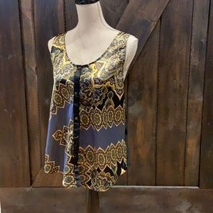 Harper button down tank top